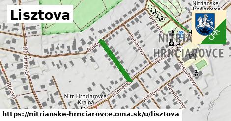 ilustrácia k Lisztova, Nitrianske Hrnčiarovce - 166 m