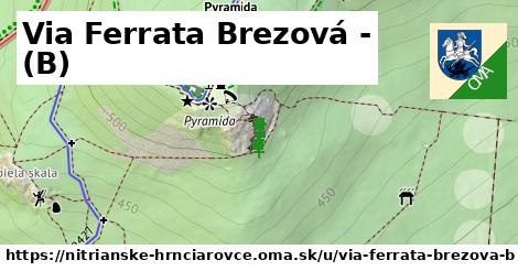 Via Ferrata Brezová - (B), Nitrianske Hrnčiarovce