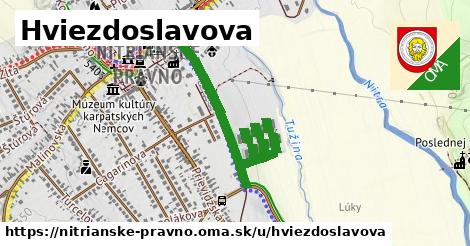 ilustrácia k Hviezdoslavova, Nitrianske Pravno - 1,04 km