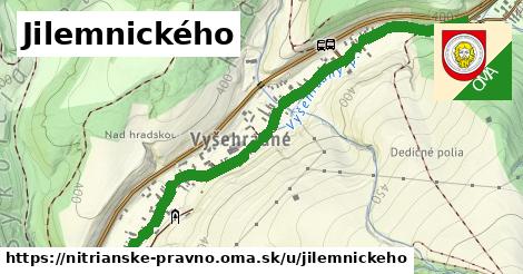 ilustrácia k Jilemnického, Nitrianske Pravno - 1,47 km