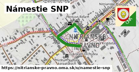 Námestie SNP, Nitrianske Pravno