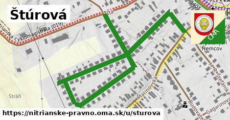 ilustrácia k Štúrová, Nitrianske Pravno - 1,03 km