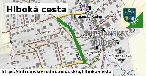 Hlboká cesta, Nitrianske Rudno