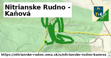 ilustrácia k Nitrianske Rudno - Kaňová, Nitrianske Rudno - 1,43 km