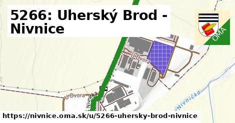 5266: Uherský Brod - Nivnice, Nivnice