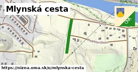 Mlynská cesta, Nižná