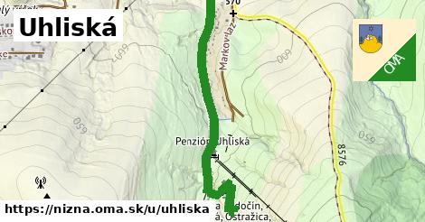 Uhliská, Nižná