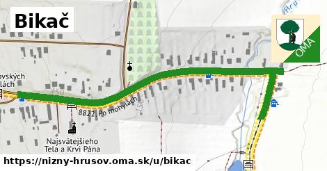 Bikač, Nižný Hrušov