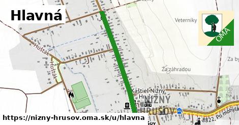 Hlavná, Nižný Hrušov