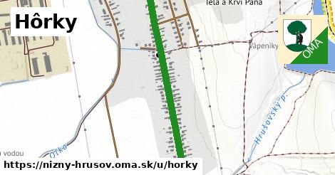 Hôrky, Nižný Hrušov