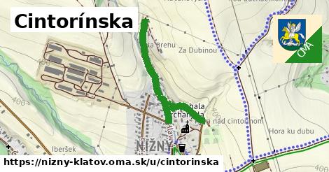 ilustrácia k Cintorínska, Nižný Klátov - 0,72 km