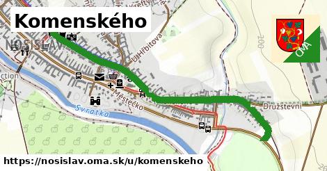 ilustrácia k Komenského, Nosislav - 1,19 km