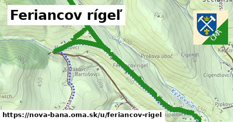 ilustrácia k Feriancov rígeľ, Nová Baňa - 1,72 km