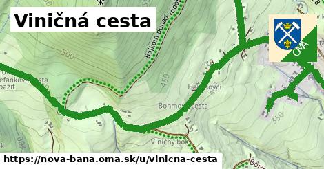 ilustrácia k Viničná cesta, Nová Baňa - 3,4 km