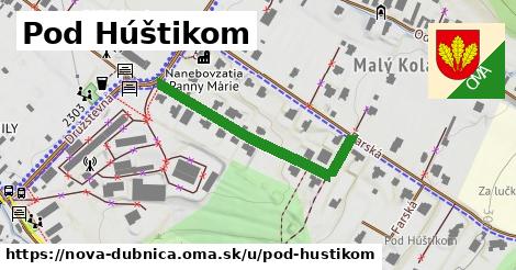 ilustrácia k Pod Húštikom, Nová Dubnica - 347 m