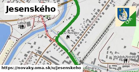 Jesenského, Nováky