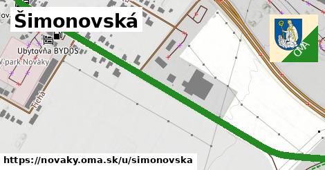 Šimonovská, Nováky