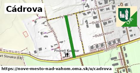 ilustrácia k Cádrova, Nové Mesto nad Váhom - 227 m