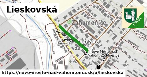 ilustrácia k Lieskovská, Nové Mesto nad Váhom - 193 m