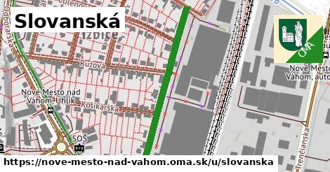 ilustrácia k Slovanská, Nové Mesto nad Váhom - 372 m