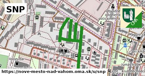 ilustrácia k SNP, Nové Mesto nad Váhom - 675 m