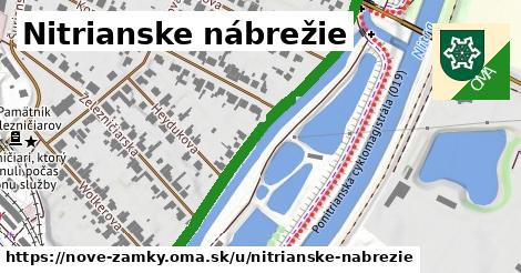 Nitrianske nábrežie, Nové Zámky