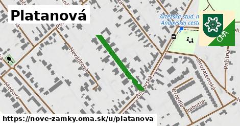 Platanová, Nové Zámky