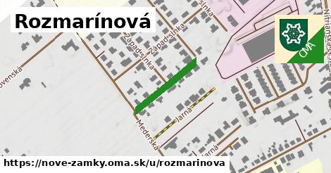 Rozmarínová, Nové Zámky