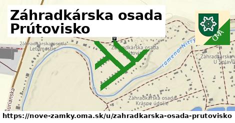 ilustrácia k Záhradkárska osada Prútovisko, Nové Zámky - 473 m