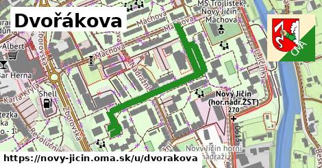 Dvořákova, Nový Jičín