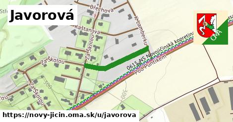 Javorová, Nový Jičín