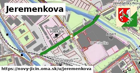 ilustrácia k Jeremenkova, Nový Jičín - 350 m