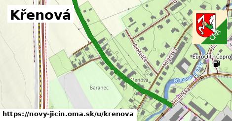 ilustrácia k Křenová, Nový Jičín - 494 m