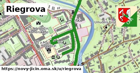 ilustrácia k Riegrova, Nový Jičín - 699 m