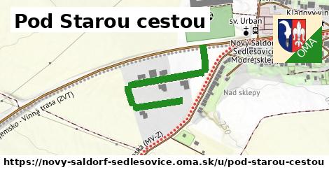 ilustrácia k Pod Starou cestou, Nový Šaldorf-Sedlešovice - 392 m