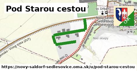 ilustrácia k Pod Starou cestou, Nový Šaldorf-Sedlešovice - 392 m