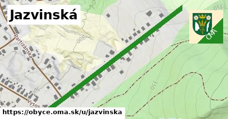 ilustrácia k Jazvinská, Obyce - 559 m