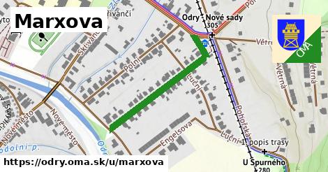 Marxova, Odry