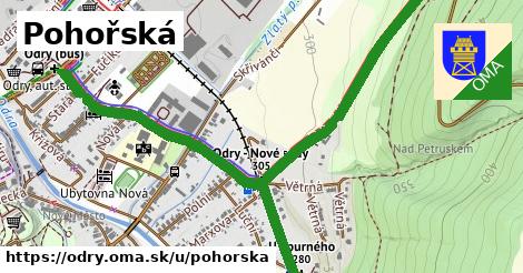 ilustrácia k Pohořská, Odry - 1,80 km