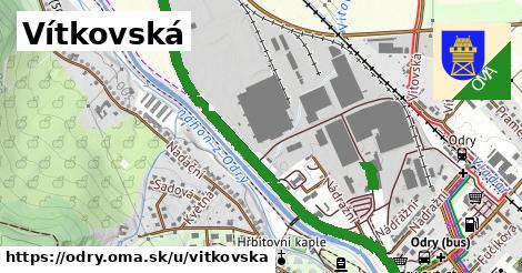 ilustrácia k Vítkovská, Odry - 1,36 km