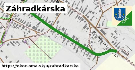 Záhradkárska, Okoč