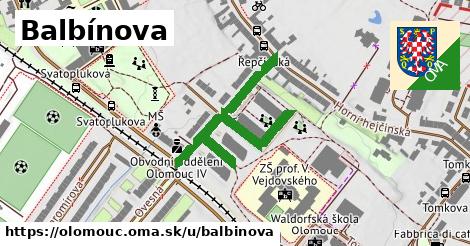 Balbínova, Olomouc