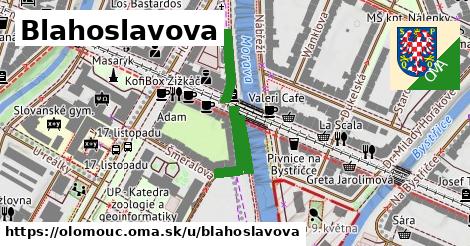 ilustrácia k Blahoslavova, Olomouc - 351 m