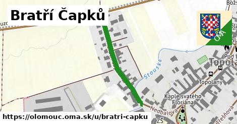 ilustrácia k Bratří Čapků, Olomouc - 310 m