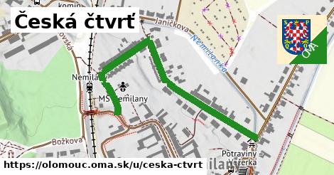 ilustrácia k Česká čtvrť, Olomouc - 557 m