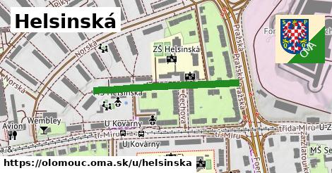 ilustrácia k Helsinská, Olomouc - 320 m