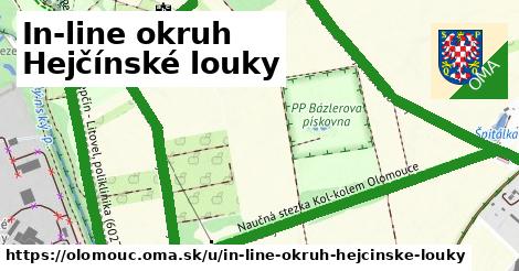 ilustrácia k In-line okruh Hejčínské louky, Olomouc - 3,9 km