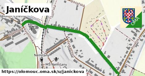 ilustrácia k Janíčkova, Olomouc - 597 m