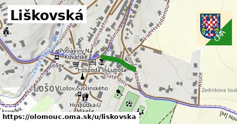 ilustrácia k Liškovská, Olomouc - 115 m