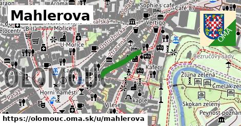 ilustrácia k Mahlerova, Olomouc - 140 m